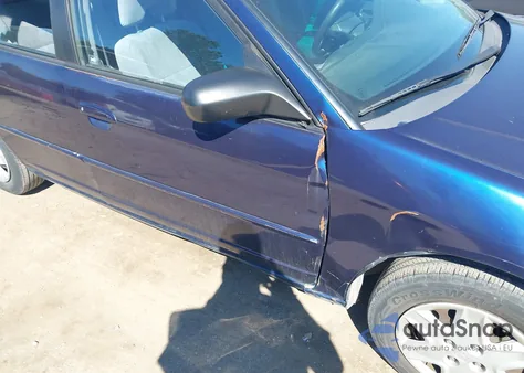 2003 Honda Civic Lx из США, поврежденный, VIN 2HGES16523H538323
